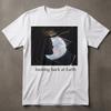 Artemis Christina Koch Looking Back At Earth Unisex T Shirt Unisex Cotton Short Sleeve Yk Oversized Popular Tee Women Tops