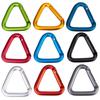 D.R.N. Large Triangle Aluminum Carabiner Key Hook (2-pack)