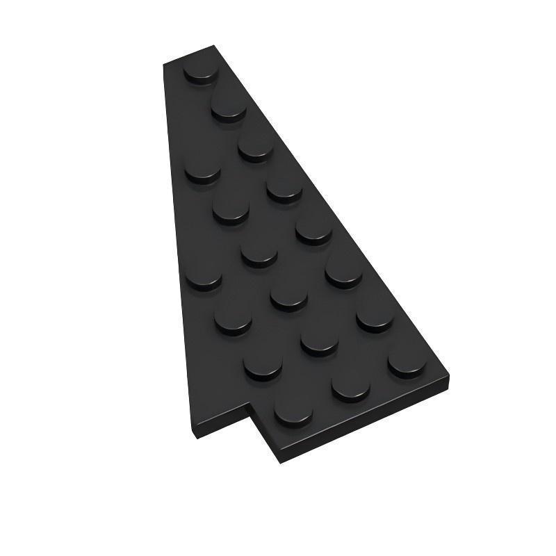50g MOC 3933 8x4 Left Wing Slope Wedge Plate - Compatible Building Block Parts Standard