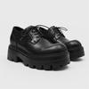 Leather Shoes Men's Business Dress Big Head High Sense British Style Thick Sole Height Wedding Groom Derby Shoes G035-J