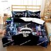 Carton Anime Jujutsu Kaisen 4 Season Bedding Set Print With Pillowcase Bed Duvet Cover Soft Single Double Queen Super King Size