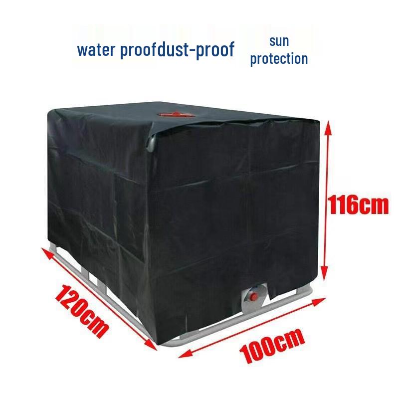 IBC 1000L Outdoor Waterproof Dustproof Heat-Insulated Tank Rain Cover