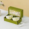 Elegant Ceramic Tableware Set: Wedding Guest Thank You Gift - Includes Bowl, Plate, Chopsticks, and Spoon