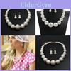 Elegant Pearl Pendant Necklace For Women Featuring Alloy Material And Multi Layer Style