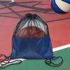 Basketball Mesh Bag Drawstring Backpack Oxford Cloth for Football Soccer