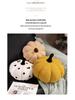 Plush Pumpkin Throw Pillow for Living Room & Indoor Decor
