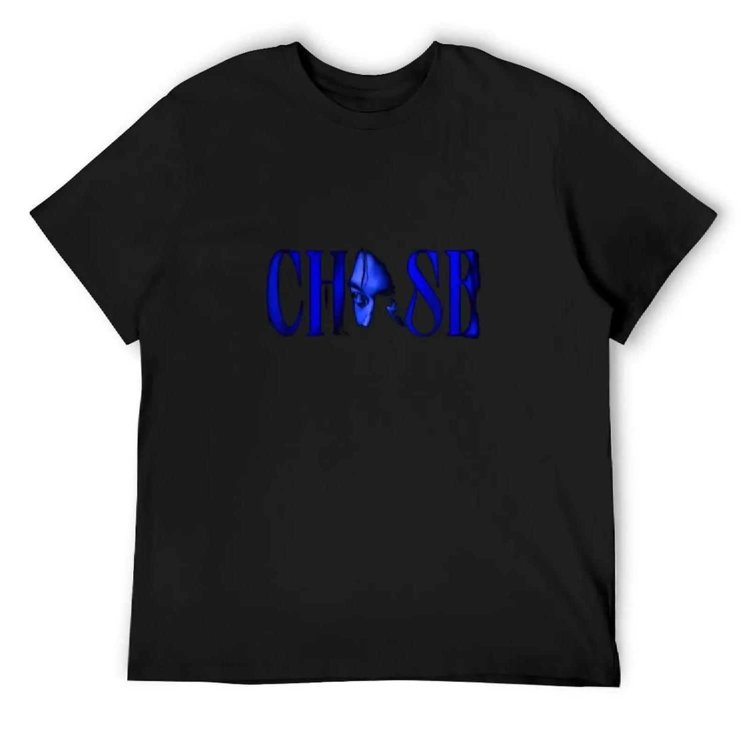 

CHASE - minho T-Shirt blue archive baggy shirts blacks luxury clothes men XXXXXL