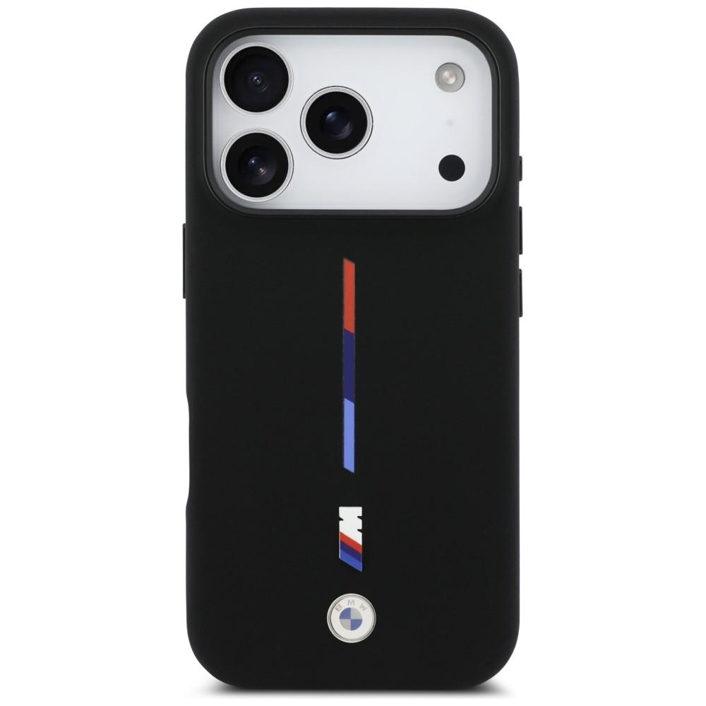 BMW Funda M Silicona Línea Tricolor Para Iphone 17 Pro Magsafe Con Moderna