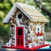Resin Bird House Exquisite Garden Bird Villas Pet Supplies Bird Feeder  Tree