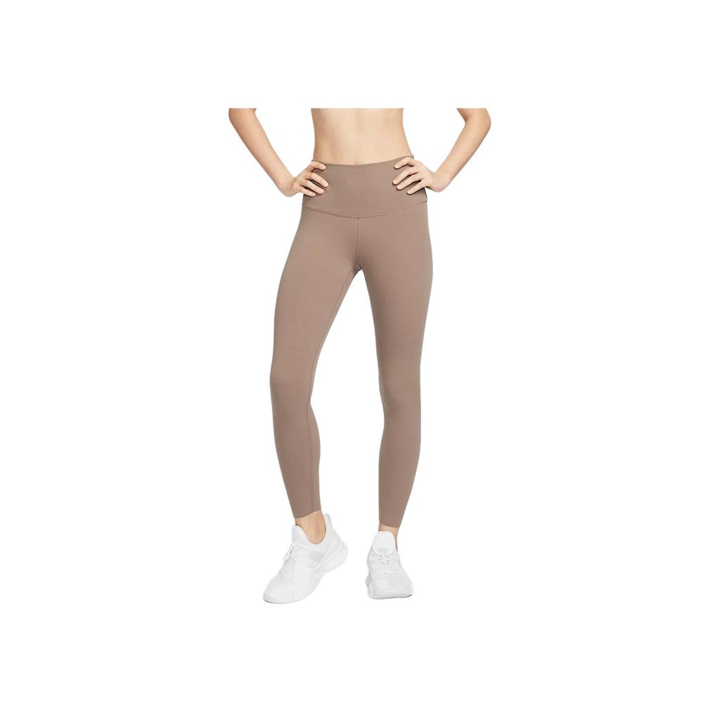 New Nike ZenvyDri Fit Sports Pants Women's Mink Brown/Black DQ6014-233