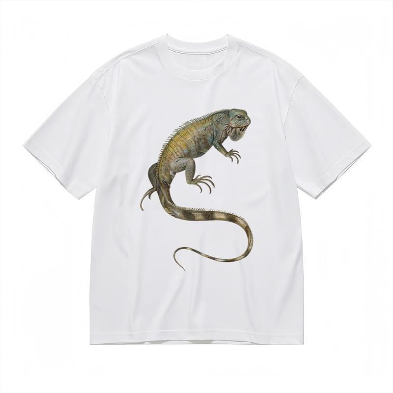 

Women s Trend Comfortable Breathable Comfy Classic T-Shirt Reptile Graphic Tee 4XL