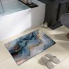 Diatomite Bathroom Shower Bath Mats Foot Mat Quick Dry Non-slip Toilet Carpet Rug Doormat Washable