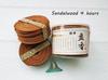 Natrual 48ring/box sandalwood incense coils with mini metal incense holder household Fragrance indian busshist Lavender