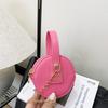 Children Color Solid Cartoon Crossbody Bag Cute Design Polyester Lining Girls