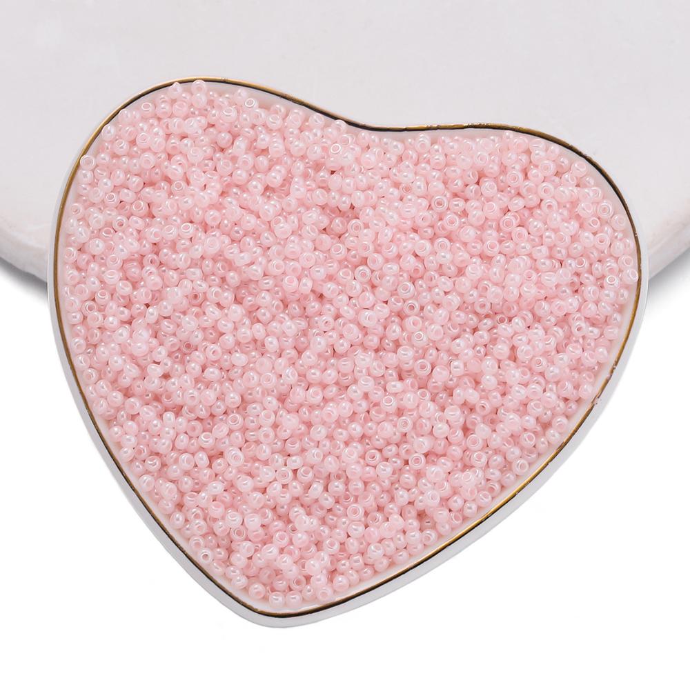 1000pcs 2mm Glass Seed Beads Colorful Spacer Loose Beads for DIY Crafts Necklace Bracelet Earring Jewelry Making Accessories