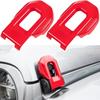 2pcs Hood Latch Lock Catch Brackets Cover for Jeep Wrangler JL JLU Gladiator JT
