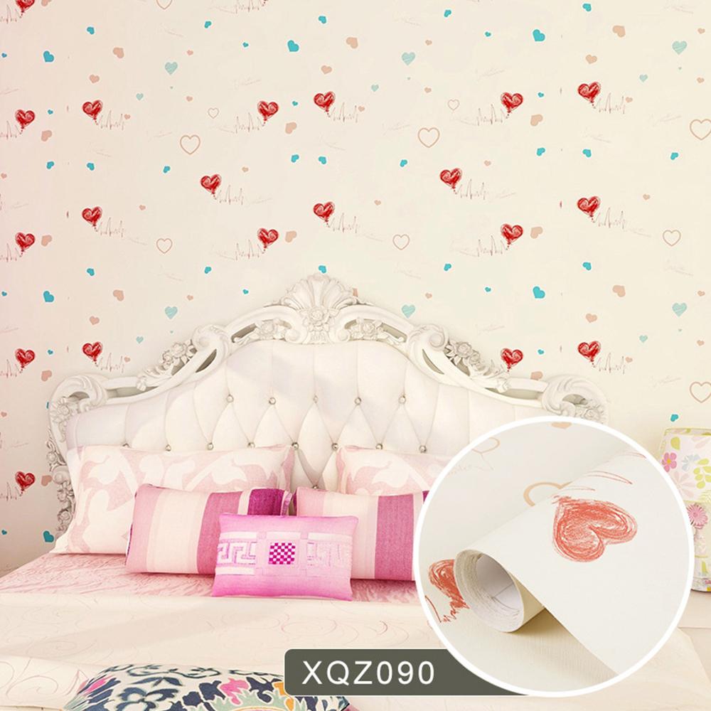 Cartoon Pattern Living Room Bedroom Self Adhesive Wallpapers Waterproof Oil Resistant Home Decoration Adhesive Wallpaper