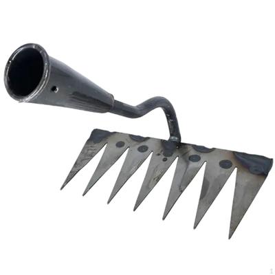 Garden Craft Tool Rake Multifunctional, Medium Carbon Steel, Uprooting -powder Removed
