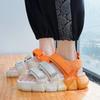 Korean Fashion Men Summer Sandals 2025 Beach Men's Platform Sandals Hook & Loop Luxury Designer Sandals Men sandalia masculina