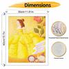 Disney oil painting Beauty and the Beast Belle handmade diy art painting home decoration