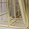 Three Grid Desktop Storage Rack L Shaped Mail Sorter Holder Bookcase Holder  For Office Workers