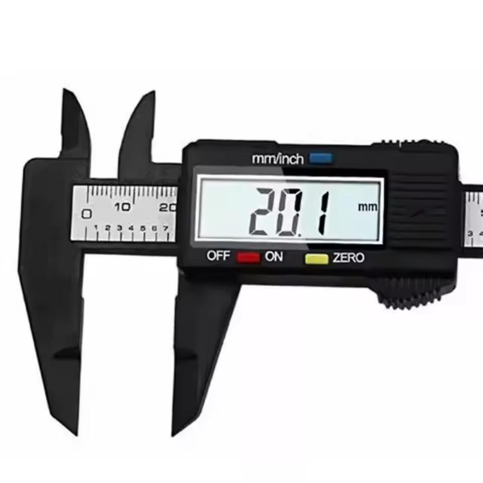 6 Inch 150mm Digital Vernier Caliper Stainless Steel Micrometer Measuring Tool Depth Ruler Multi Functional Measuring Caliper