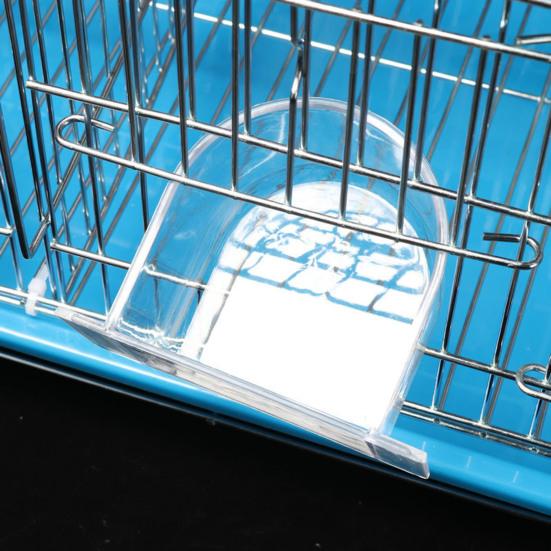 2Pcs Bird Feeding Utensils Hanging Long Lifespan Bite Resistant Professional Exquisite Pet Accessory Plastic