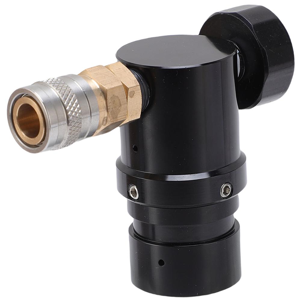 Mini CO2 Regulator Low Pressure Fast Refresh Pressure Regulator Input Thread G1 2 14 Output 20psi to 200psi Adjustable