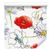 Poppies and Daisies Wallpaper for Living Room and Bedroom 50x1000