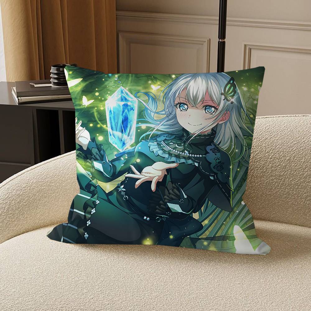 Eve Wakamiya Pillow Gift Home Office Decoration Bedroom Sofa Car Cushion Cover Case 45x45