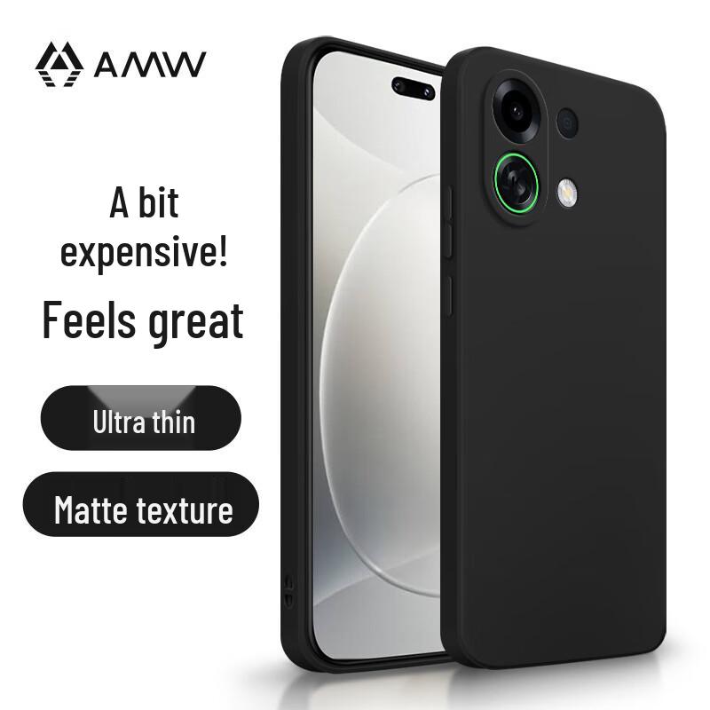 AMW Ultra-Thin Matte Shockproof Phone Case for OPPO K13 Turbo/Turbo Pro