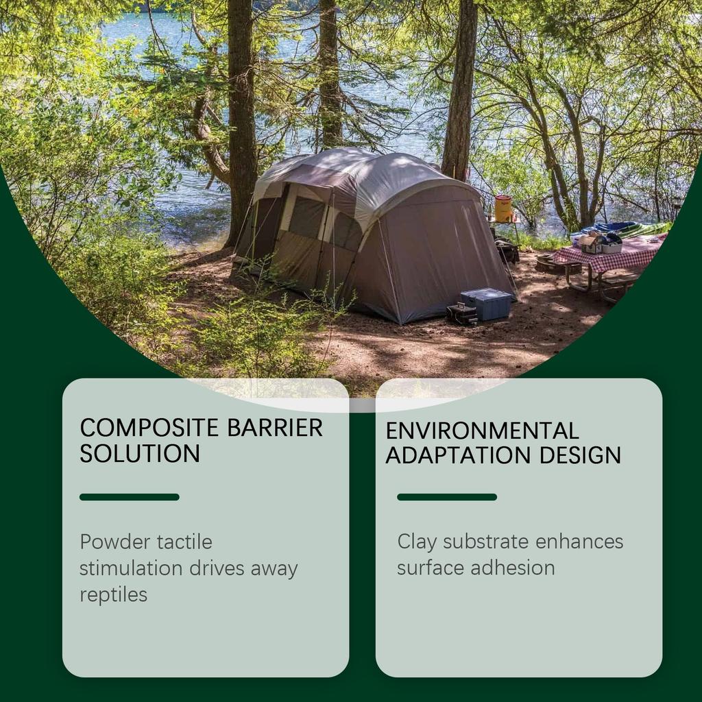 Outdoor Snake Deterrent Protective Powder Surface Barrier Contact Deterrent Courtyard Camp Suitable
