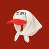 New Style, Red Strap Headscarf, Duck Tongue Hat, Female, Colorful, Sunscreen Baotou Baseball Hat, Male