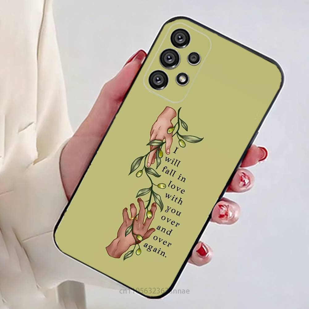 E-Epic The M-Musical Polites Phone Case For Samsung Galaxy A13,21s,22,31,32,52,53,71,80,A91 Soft Black Shell Samsung A32 4G