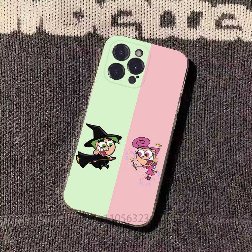 C-Cosmo and W-Wanda Phone Case for iPhone 11Pro 13 12 11 Pro Max 16e 17 Air 16 15 14 Plus 11ProMax
