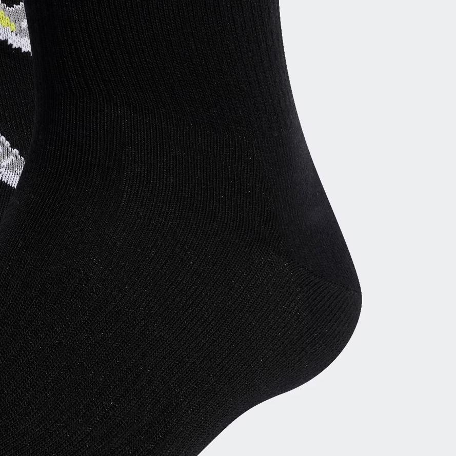 adidas Crew Socks Unisex 2 Pack Black IC1286