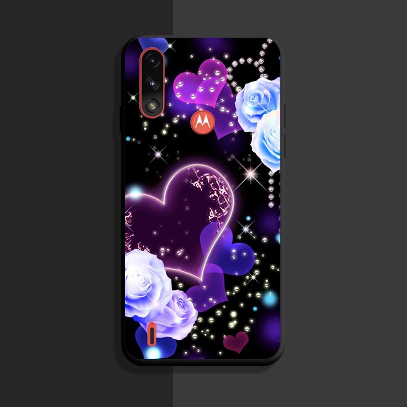 Per Moto E7i Power Custodia TPU Morbida Moda Paraurti in silicone Capa per Motorola Moto E7 Power Plus + Custodie per telefoni E7Power E 7i 7 Cover