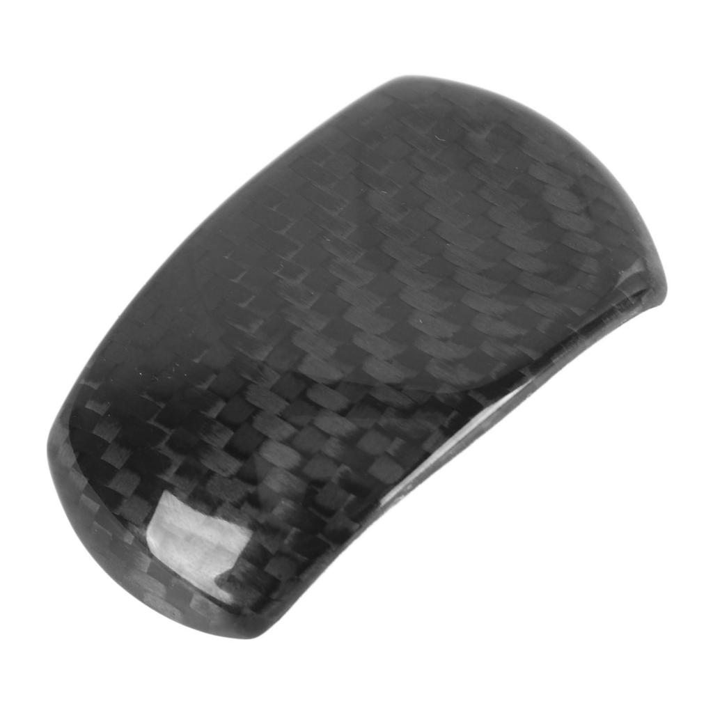 Gear Shifting Lever Knob Cover Carbon Fiber Shifter Head Decal Sticker for GTR R35 2008‑2015