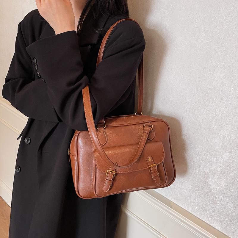 Backpack Large capacity girls backpack girls high-end PU women s backpack bags bags 30*14*21
