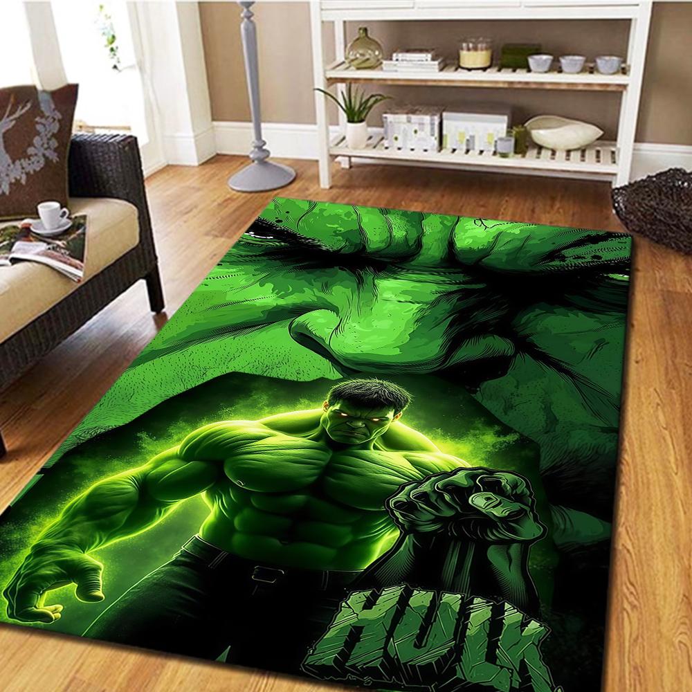 

The Hulk Carpet, Digital Print Floor Mat for Living Room, Home Decor Movie Rug, Bedroom Play Mat -HYQ48 60x90cm