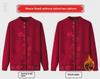 Warm Knitted Cardigan for Middle-aged and Elderly Women - Plus Velvet Winter Sweater Coat