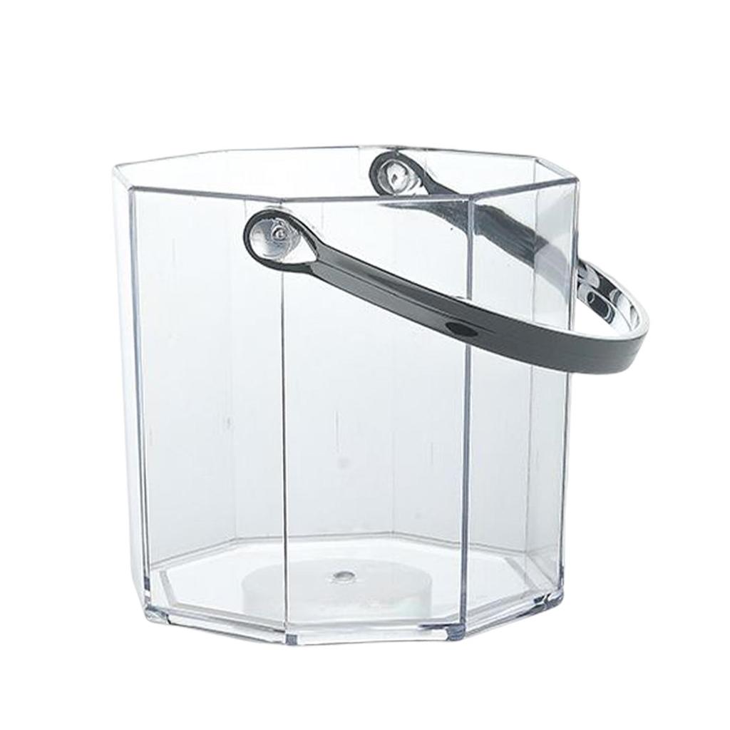 Acrylic Ice Bucket Ice Container Drink Chiller Portable Ice Tub Beverage
