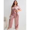 Damenmode Freizeit Pyjama Anzug Plus Größe Lose Hosen Pyjamas Dünne Homewear