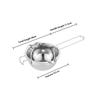 Stainless Steel Candle Wax Melting Boiler Pot With Heat Resistant Handle For Melting Chocolate Candy And Candle Making Supplies