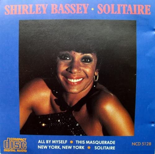 

CD SHIRLEY BASSEY - Solitaire-Love songs NCD5128 K-Tel 1987 UK Soul/Funk Used