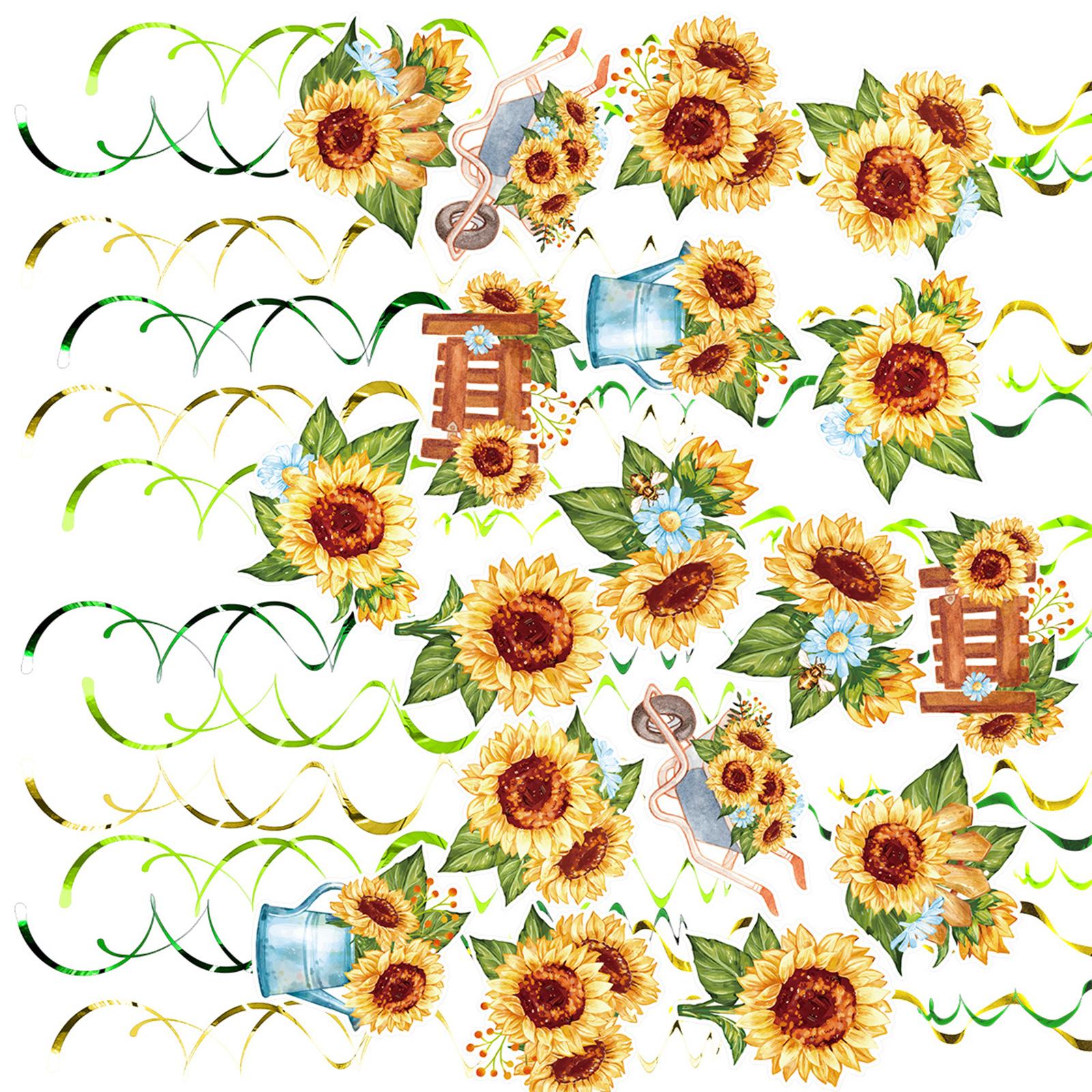 

Подсолнухи, подвесные завитки, узоры с подсолнухами, подвесные украшения для детей, школ, офисов, внутренних вечеринок, украшения для нужд