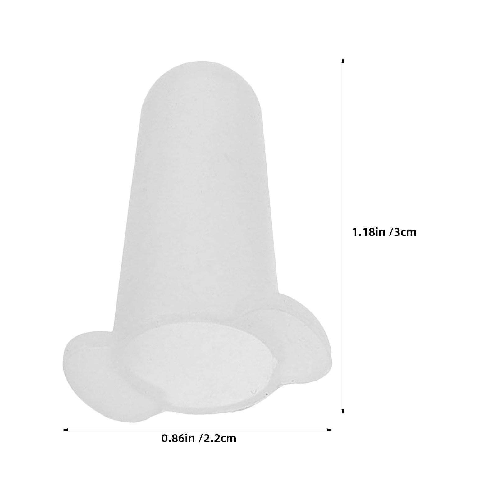 6Pcs Silicone Piping Tip Caps for Cake Decorating Pastry Tools Reusable Nozzle Protectors Dustproof