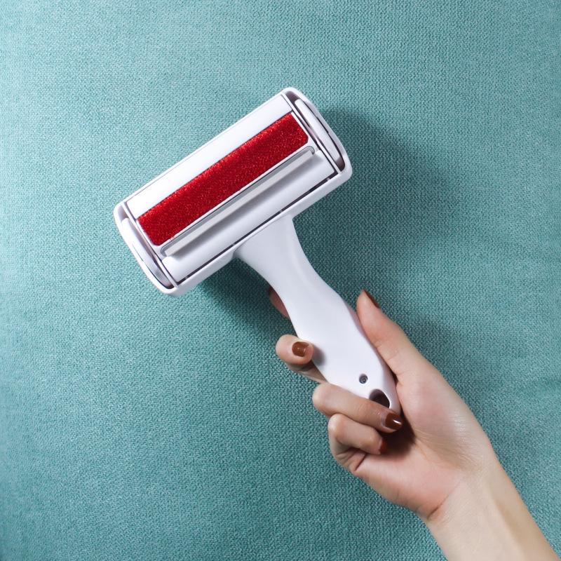 Pet Hair Remover Roller Brush for Cats and Dogs - Sticky Hair Removal Tool