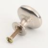 Zinc Alloy/Aluminium Alloy Cupboard Door Pulls Drawer Handles Round Cabinet Knobs With Screws Furniture Hardware