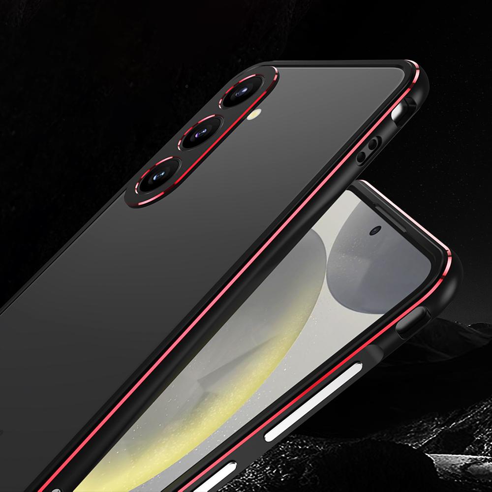 Για Samsung Galaxy S25 Θήκη Bumper Μεταλλικό Πλαίσιο Κάλυμμα Τηλεφώνου με Προστατευτικό Φακού Κάμερας